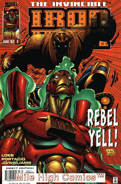 IRON MAN  (1996 Series)  (HEROES REBORN) (MARVEL) #8 Very Fine Comics Book