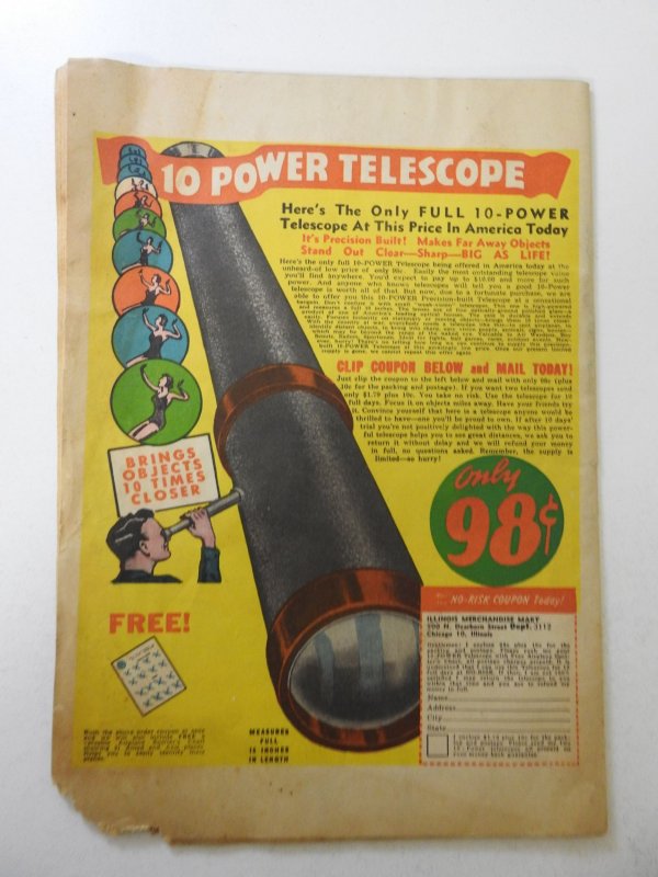 Whiz Comics #61 (1945) GD Condition chew