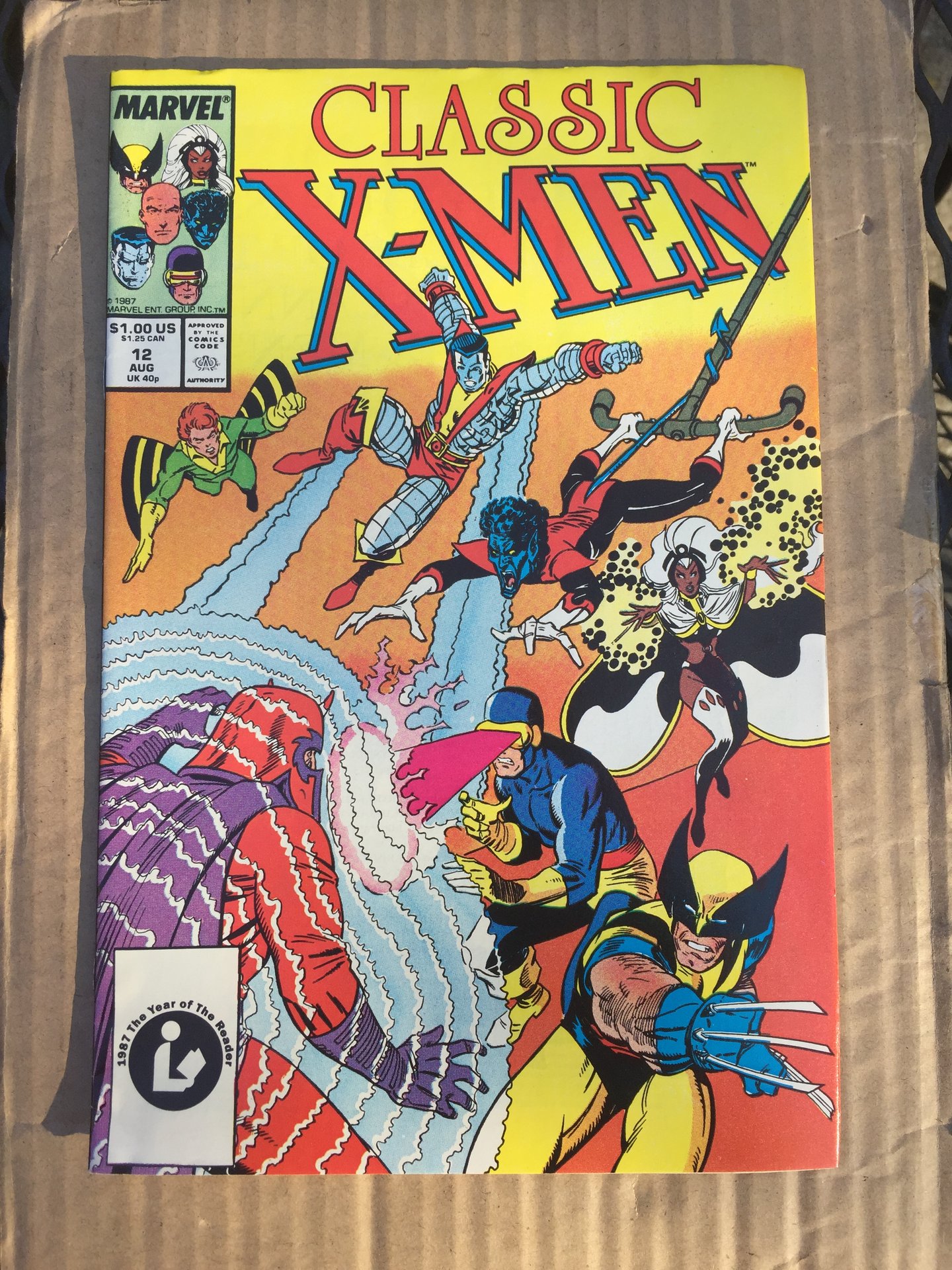 Classic X Men 12 1987 Comic Books Copper Age Marvel X Men