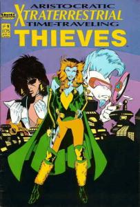 Aristocratic X-Traterrestrial Time-Traveling Thieves #8 VF; Comics Interview | s