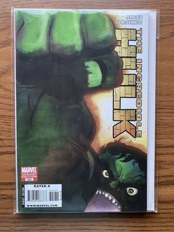 lot 4 INCREDIBLE HULK 600-635 NM+ all variant covers