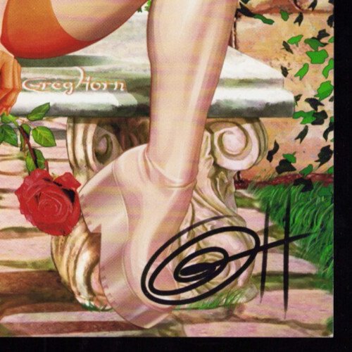 EMMA FROST #1 HIGHER LEARNING Greg Horn Cover 11 x 17 art print SIGNED