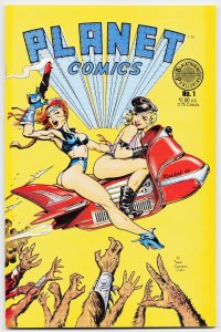 Planet Comics #1 (1988) Dave Stevens Cover!