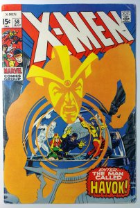 The X-Men #58 (5.5, 1968) 1ST APP OF HAVOC