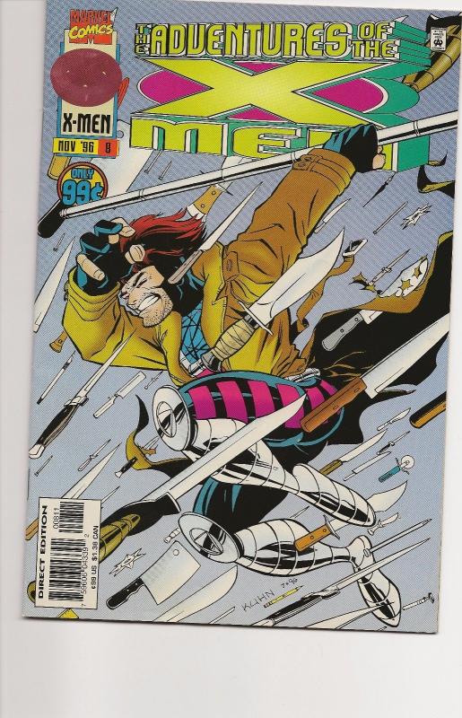 Adventures of the X-Men Apr 1996 to Jan 1997 issues # 1-10 complete