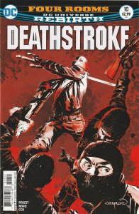 Deathstroke # 10 Cover A NM DC 2016 Series [H3]