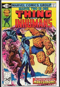 Marvel Two-in-One #72 (1981) The Thing