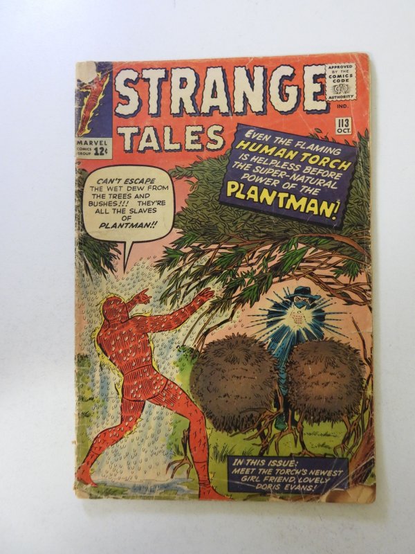 Strange Tales #113 (1963) FR/GD condition see description