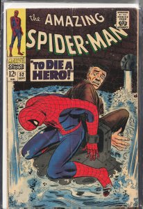 The Amazing Spider-Man #52 (1967) Spider-Man [Key Issue]