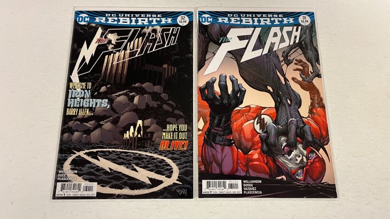 4 The Flash DC Comics books #29 30 31 32 Williamson 35 JW33