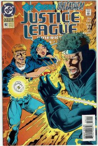 Justice League America #82 Wonder Woman Guy Gardner NM