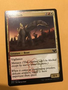 Relic Sloth : Magic the Gathering MTG card / STRIXHAVEN, NM