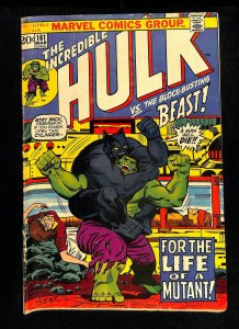 Incredible Hulk (1962) #161 VS. the Beast!