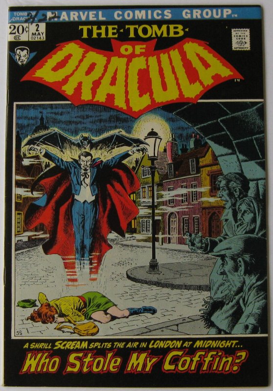 Tomb of Dracula #2 (May 1972, Marvel), NM condition (9.4)