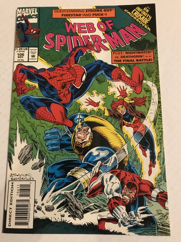 Web of Spider-Man #106 : Marvel 11/93 VF/NM; Infinity Crusade x-over