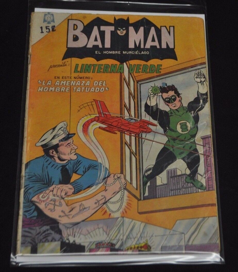 Mexican Batman #236 () Presenta Linterna Verde 1966 HTF | International  - Comic Books / HipComic