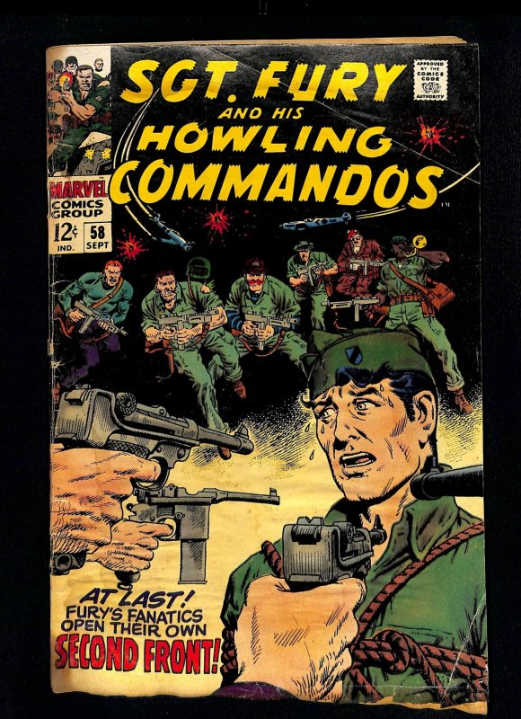 Sgt. Fury and His Howling Commandos #58