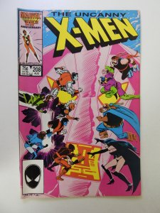 The Uncanny X-Men #208 (1986) VF condition