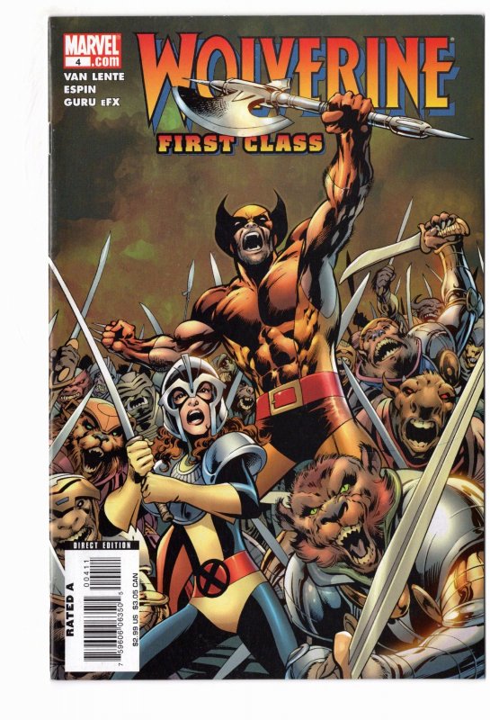 Wolverine: First Class #4 (2008)