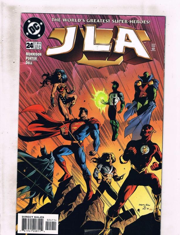 10 JLA Justice League DC Comics # 19 20 21 22 23 24 25 26 27 28 Batman Atom J219