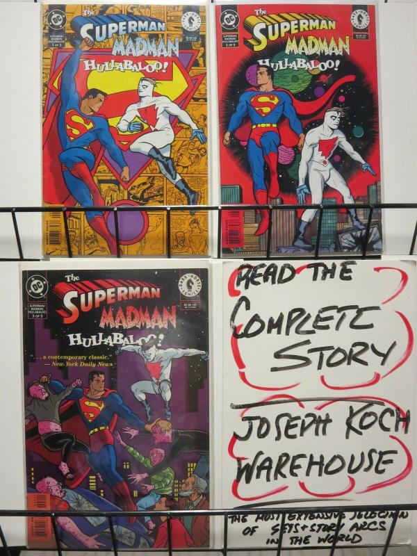 SUPERMAN MADMAN HULLABALOO (1997 DC/DH) 1-3THE SET! 