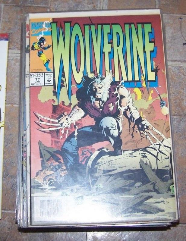 Wolverine #77 (Jan 1994, Marvel) deathstrike, cylla bloodscream