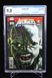 Avengers #684 - Mark Brooks Cover / Hulk Becomes Immortal Hulk (CGC 9.0) 2018