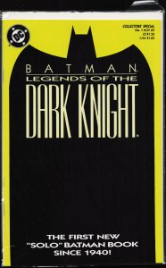 Legends of the Dark Knight #1 (1989) Batman