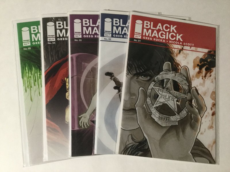 Black Magick 1-5 1 2 3 4 5 Lot Nm Near Mint Image