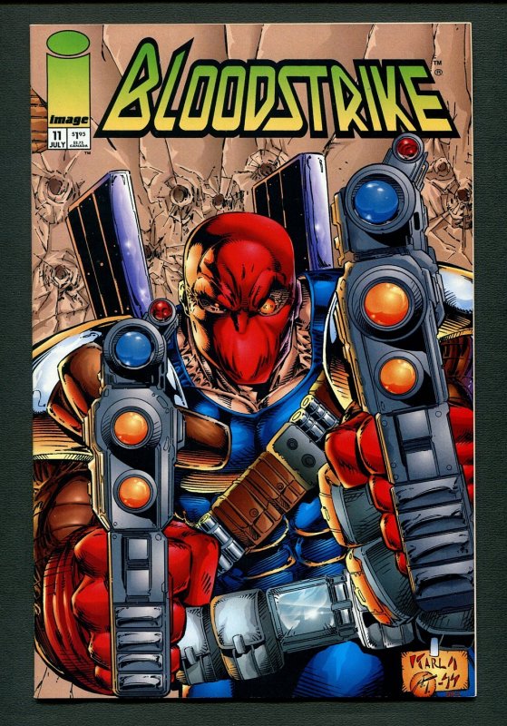 Bloodstrike #11  /  9.6NM - 9.8 NM-MT /  July 1994