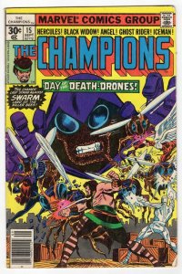 Champions #15 VINTAGE 1977 Marvel Comics Swarm