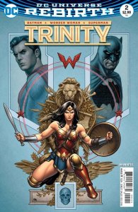 Trinity (2016) #2 VF/NM Frank Cho & Laura Martin Variant Cover DC Comics