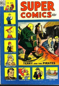 SUPER COMICS #121 BRENDA STARR EGYPTIAN COLLECTION 1949 VG 