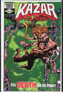 Ka-Zar the Savage #13 (1982) Ka-Zar