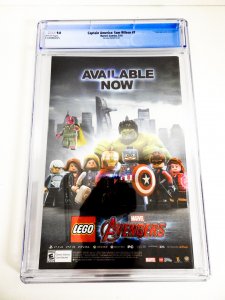 Captain America: Sam Wilson #7 Steranko Cover (2016) CGC 9.8!