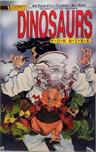 Dinosaurs for Hire #1 Fall Classic ETERNITY Comics (1988) WP NM/MT