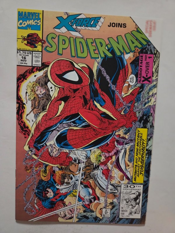 Spider-Man #16 VF-NM Marvel Comic Book 24 TJ90