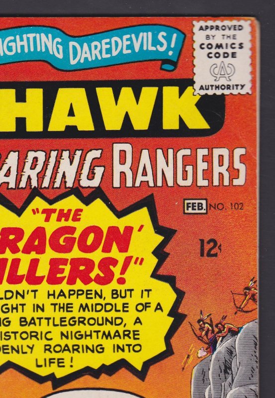 Tomahawk #102 Western VF- 7.5 DC Comic - Feb 1966 Bob Brown 