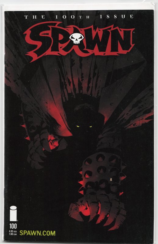 Spawn #100 Miller Cover (2000) Spawn