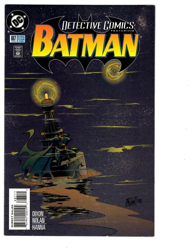 5 Detective Comics DC Comics # 685 686 687 688 689 Batman Robin Nightwing BH27