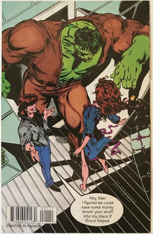 THE INCREDIBLE HULK Comic Ashcan — Rick Jones Marlo Chandler Marvel Universe F+