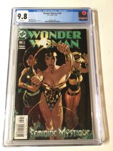 Wonder Woman 186 Cgc 9.8 White Pages Adam Hughes AH! Cover 1987 Series