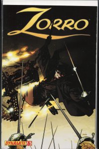 Zorro #6 Variant Cover (2008) Zorro