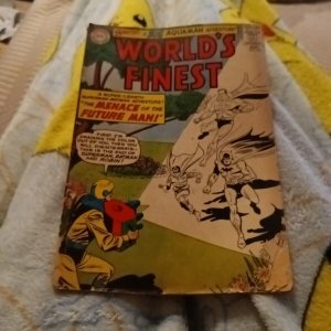 World’s Finest #135-Batman, Superman, Robin, Aquaman, Silver Age DC comics book