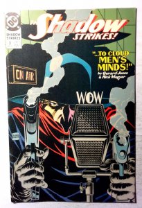 The Shadow Strikes #7 (1990) DC Comics 1st Print Comic Book