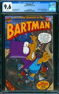 Bartman #1 Bongo Comics 1993 CGC 9.6 