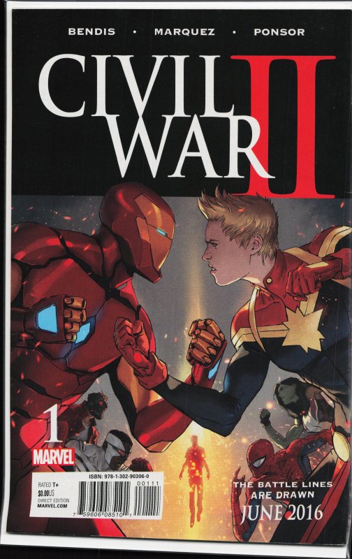 Civil War II #1 (2016)