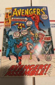 The Avengers #82 (1970)avengers assemble w Daredevil