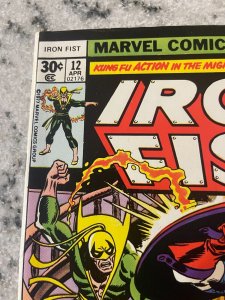 Iron Fist #12 NM Marvel Comic Book Iron Man Avengers Power Man Luke Cage 20 J864