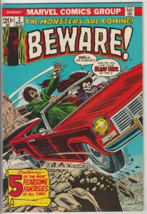 Beware #2 (May-73) NM- High-Grade 